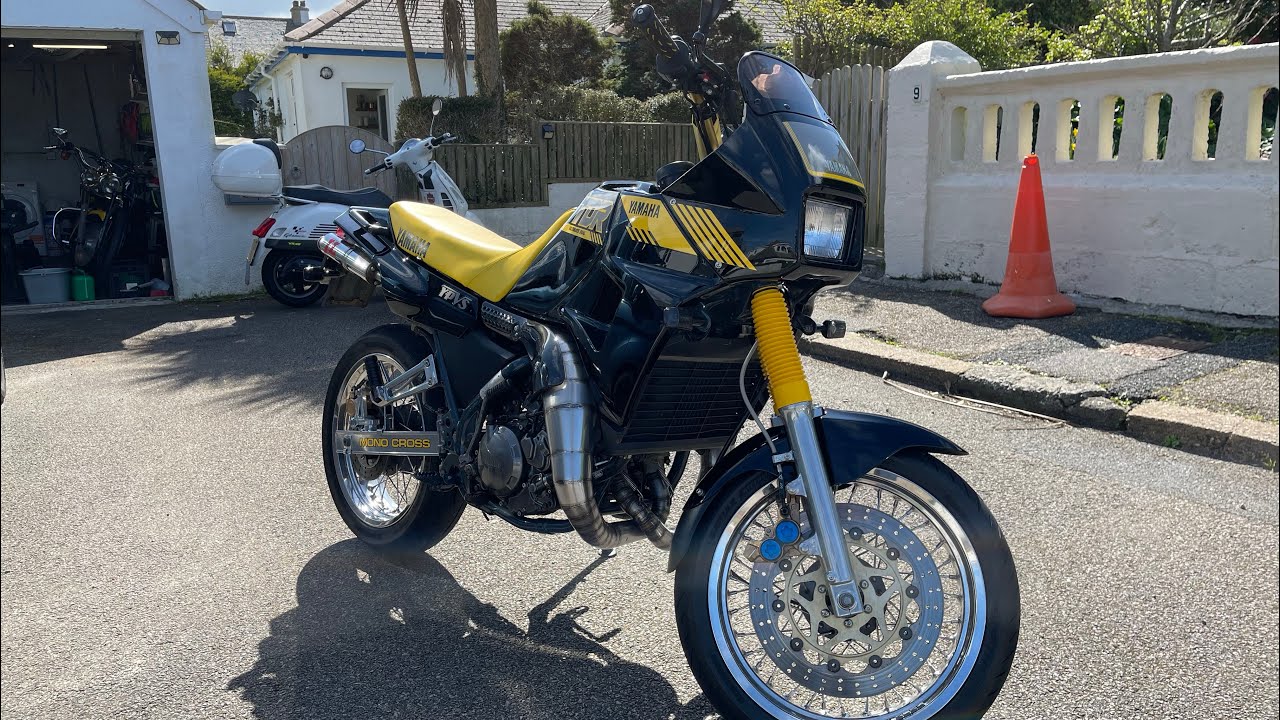 Yamaha tdr250 walk around #tdr250 #2stroke #jlexhausts#restoration