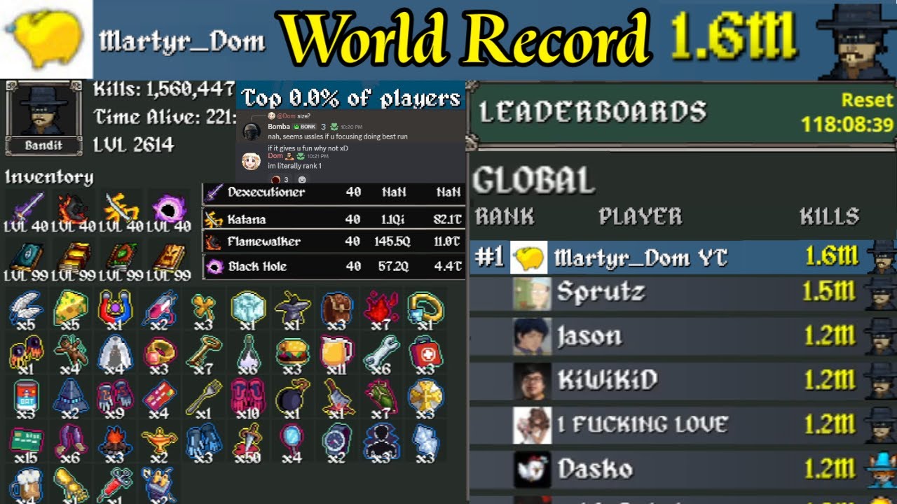 WORLD FIRST 1.6M KILLS MEGABONK