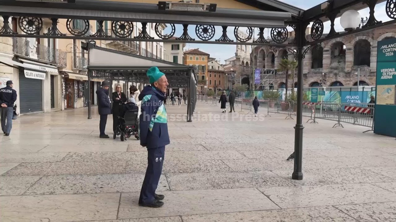 89-year-old who saw 1956 Olympics is Milan Games' oldest volunteer