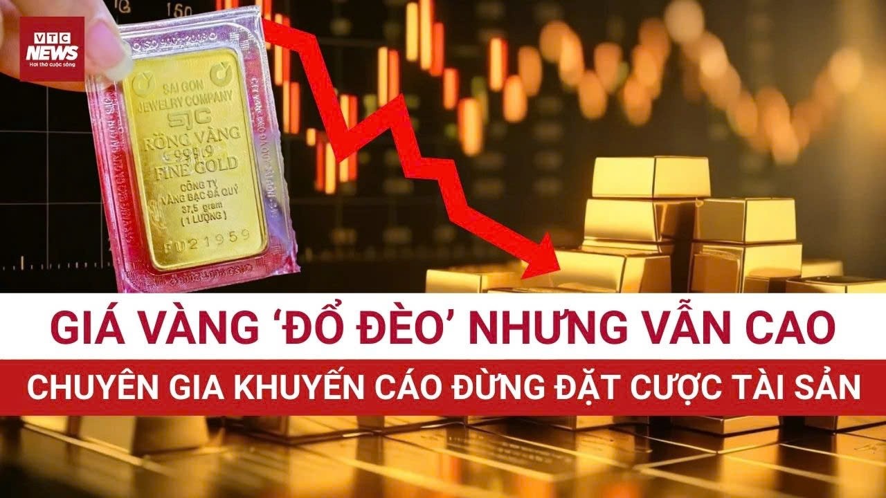 Vàng sập giá kinh hoàng: ‘Cá mập’ chốt lời, nhà đầu tư ‘đu đỉnh’ nên cắt lỗ hay gồng tiếp?| VTC News