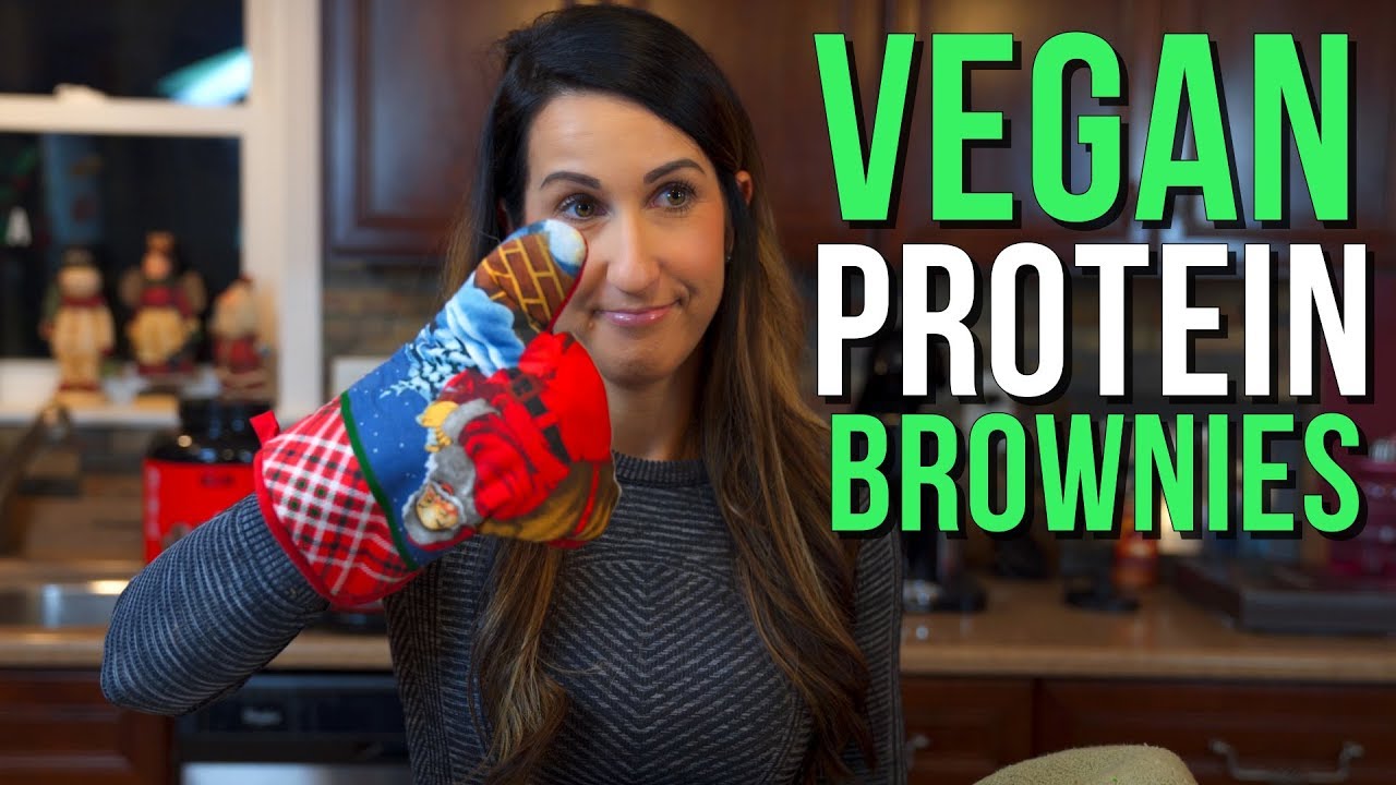 Vegan Protein Brownies
