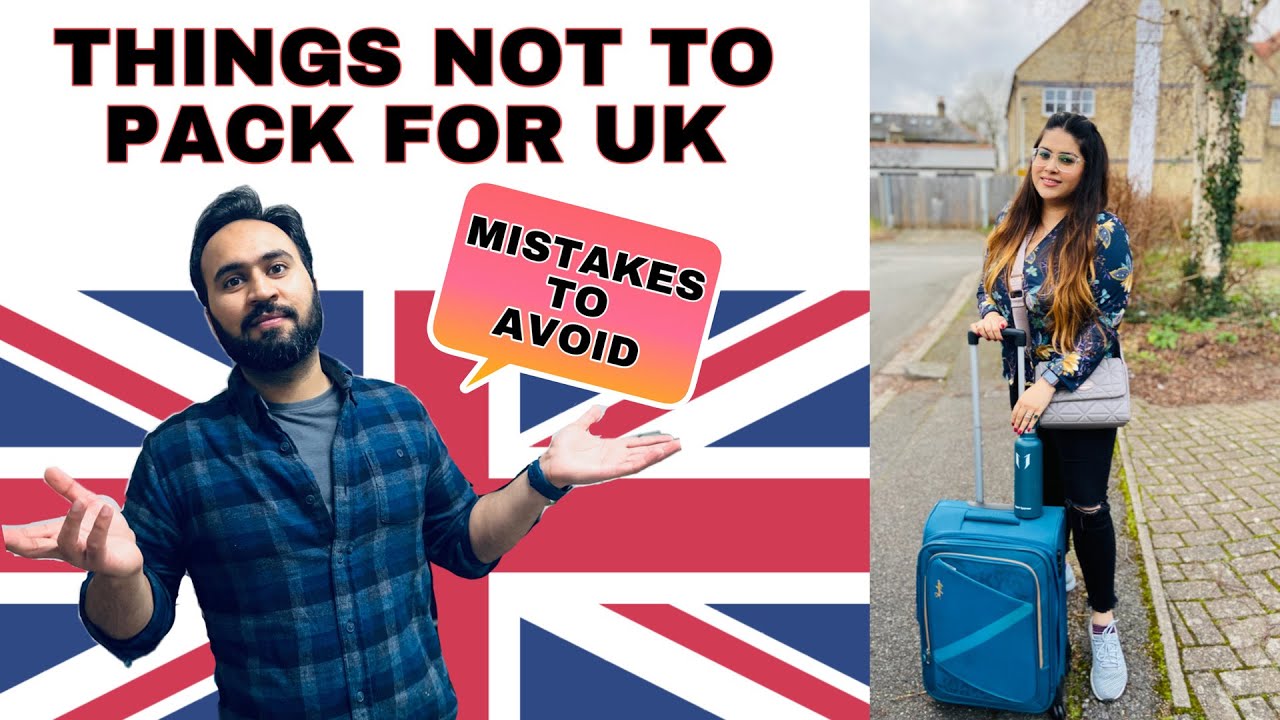 Things Not To Pack While Moving To The UK | Budget Shopping In The UK | Packing Mistakes To Avoid