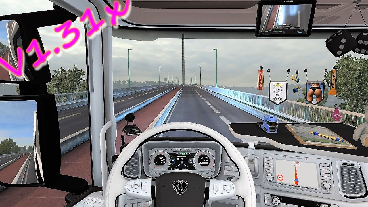 ETS2 (v1.31 Open Beta) - Scania S730 Next Generation V8 Sound + Krone Mega CoolLiner Trailer