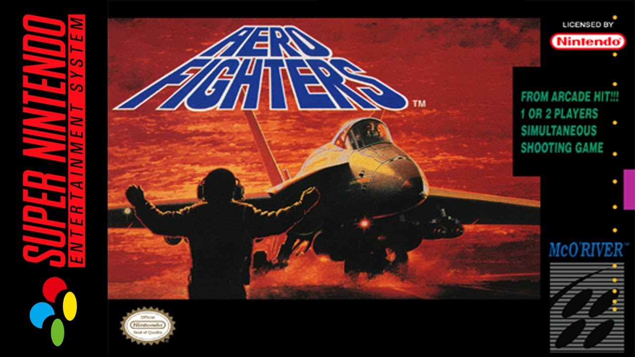 [Longplay] SNES - Aero Fighters [2 Players] (4K, 60FPS)