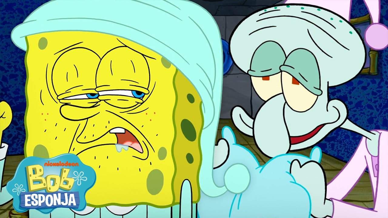 Bob Esponja | Momentos mais “eep” do SpongeBob 😴 | Compilado | Bob Esponja em Português