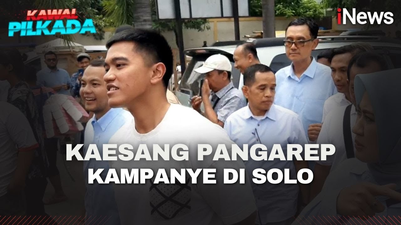 Blusukan di Pasar Solo, Ketum PSI Kaesang Pangarep Beli Kalung Sapi dan Akik