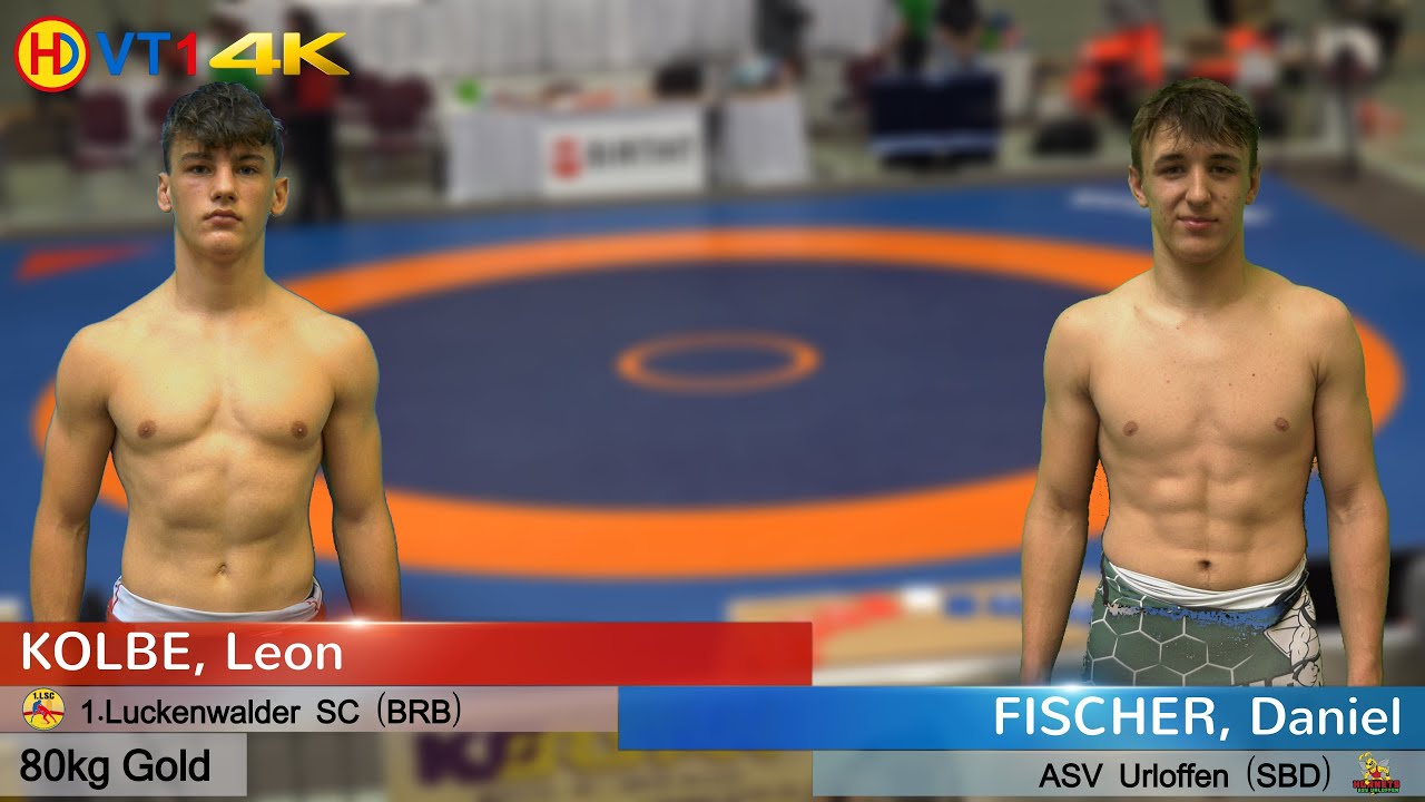 🤼 | Wrestling | German Championships 2021 Cadets (Freestyle) - 80kg Gold | KOLBE vs. FISCHER