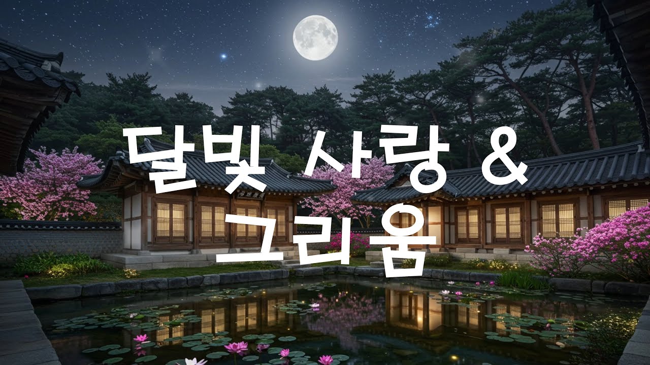 달빛에 묻은 이름🎵 KPOP 7080 감성 발라드 사극풍 OST🩷