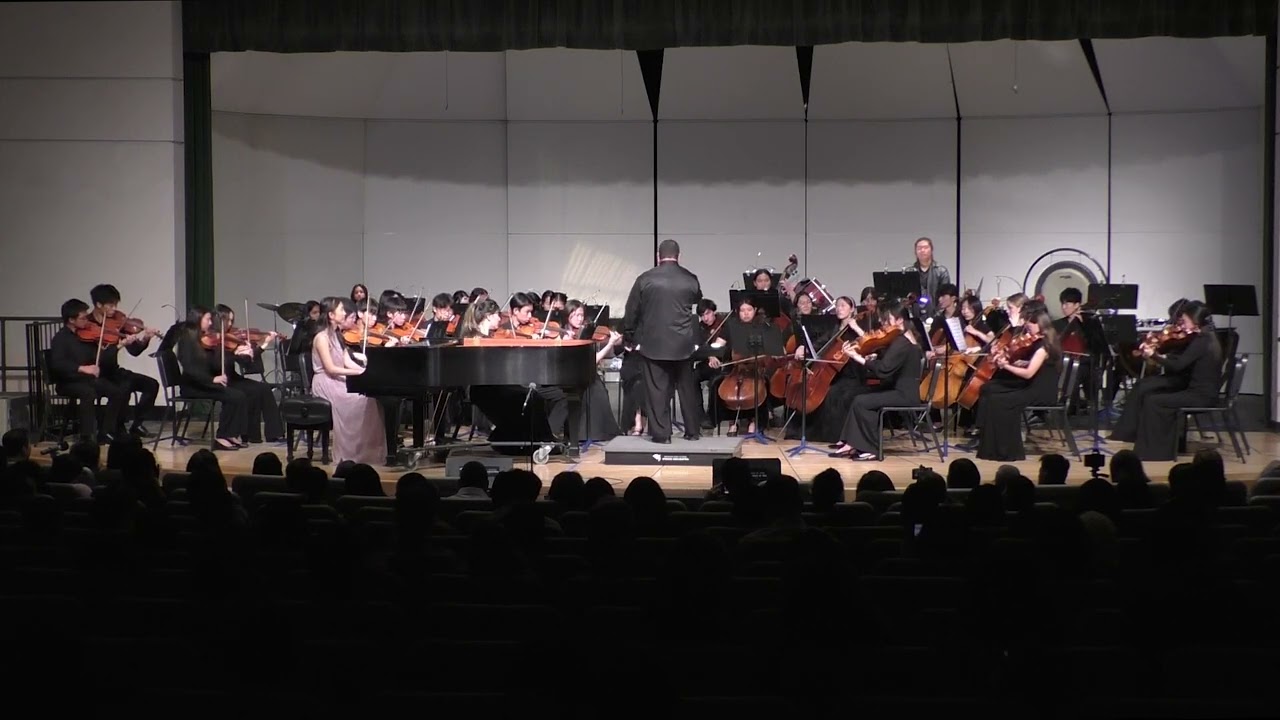 Mozart Piano Concerto No. 12: III. Allegretto, Yuriko Mikasa, piano, directed by Jim Kollias.