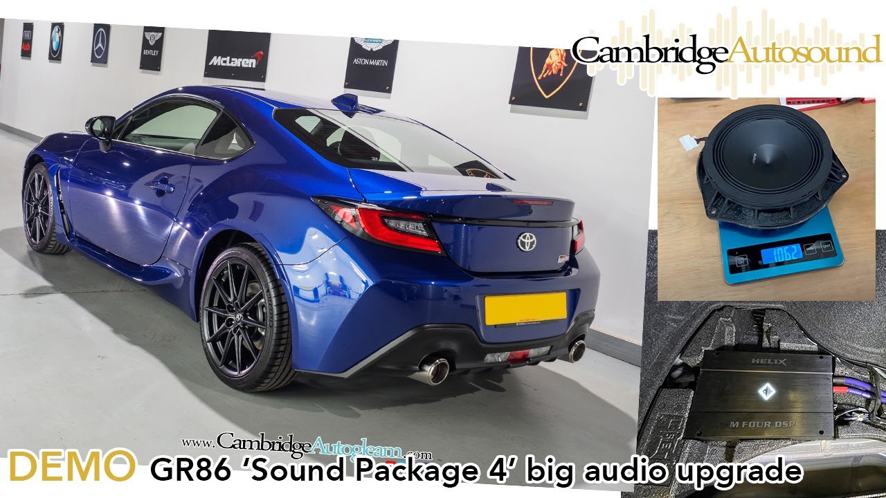 Toyota GR86 audio upgrade part 2 - Audiotec Fisher Helix, Audison