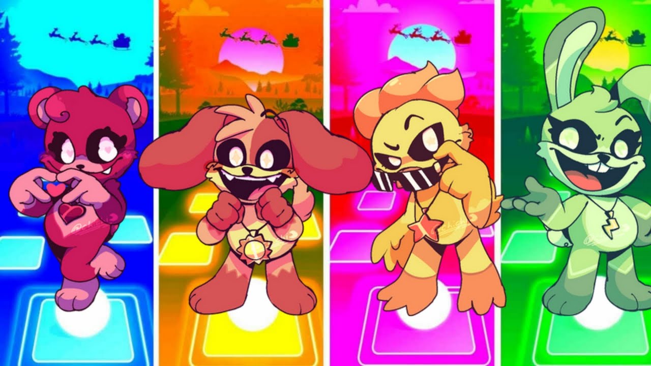 Poppy Playtime chapter 3   The Catnap 💯 The Hoppy Hopscosthe 💯 Bubba Bubbaphentz 💯 The Rising Dog