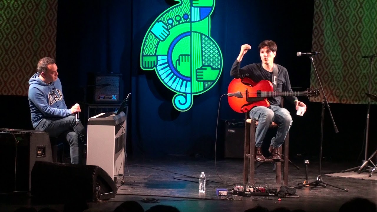 Clase magistral de Chico Pinheiro en el IX Festival Internacional de JazzUV