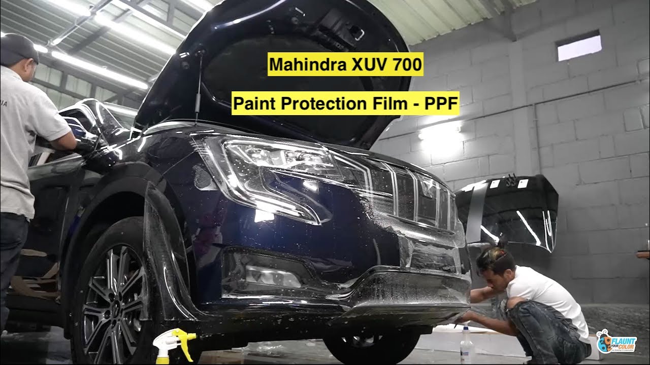 Mahindra Xuv700 Protected with Paint Protection Film PPF | Flaunt Your Color