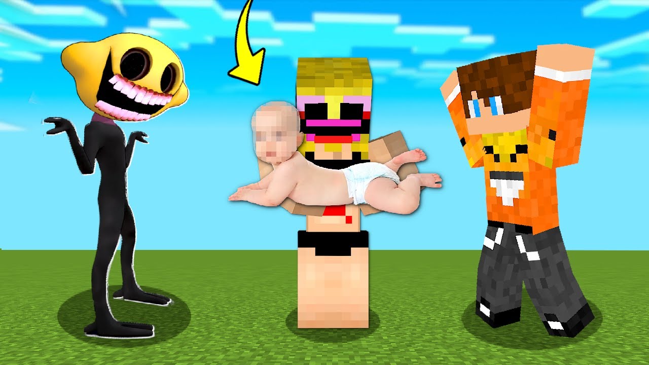 LEMON DEMONKA URODZIŁA DZIECKO! ZOSTAŁEM TATĄ w Minecraft!