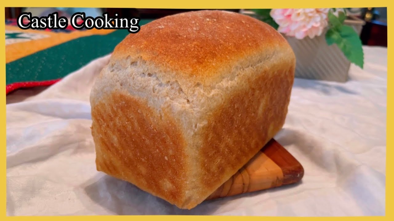 Rye Sourdough Sandwich Bread / No Knead Sandwich Bread 천연발효 호밀 샌드위치빵