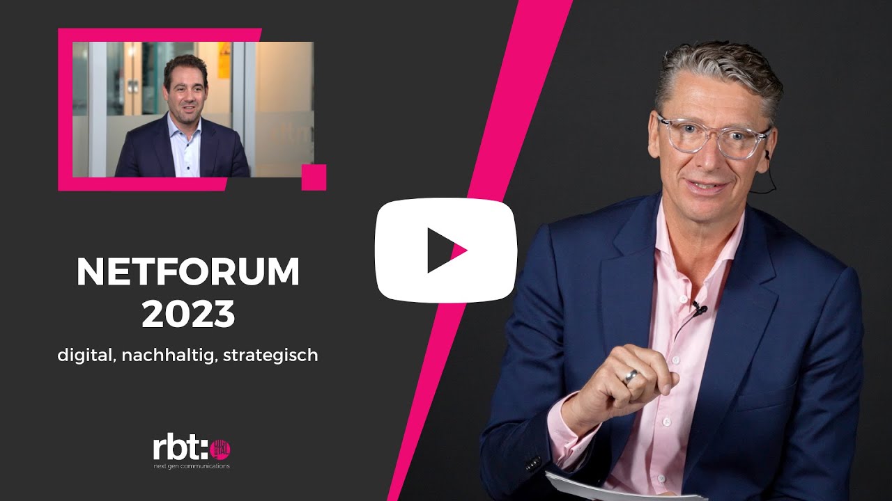 Netforum 2023 – Strategien und Technologien für Digitalisierung und Nachhaltigkeit