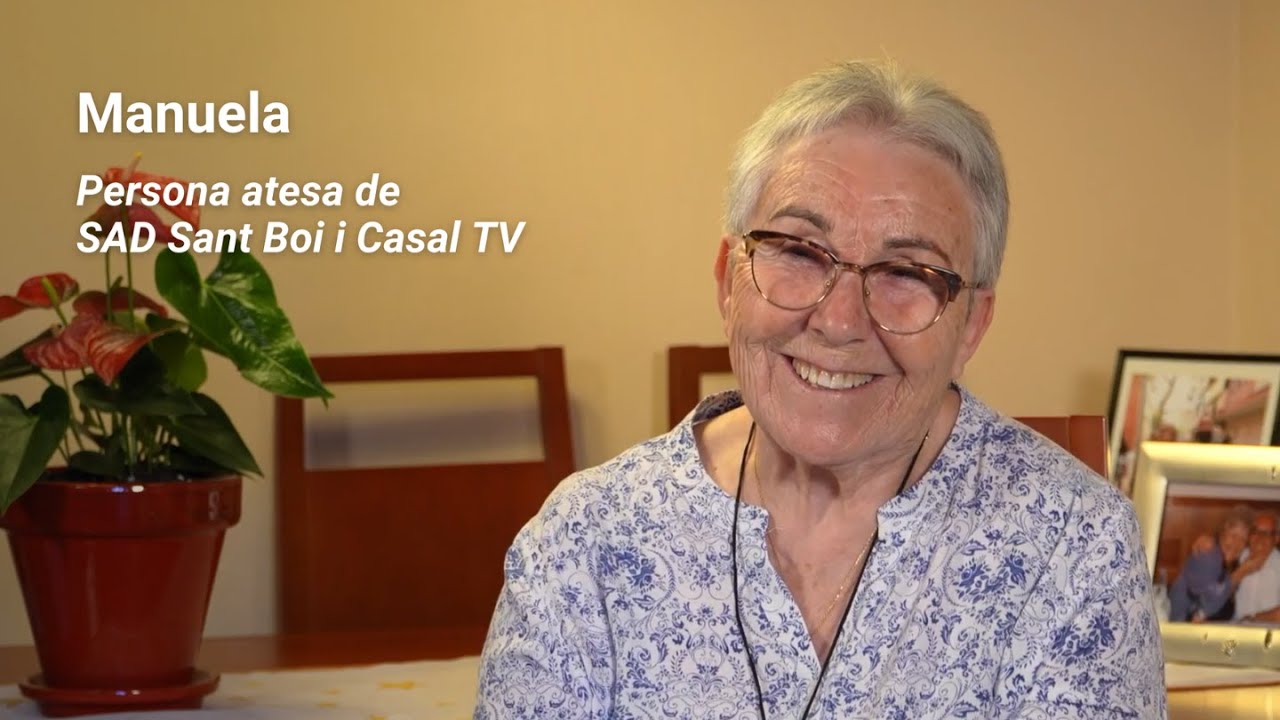Testimoni Manuela - Serveis per a gent gran de Suara Cooperativa