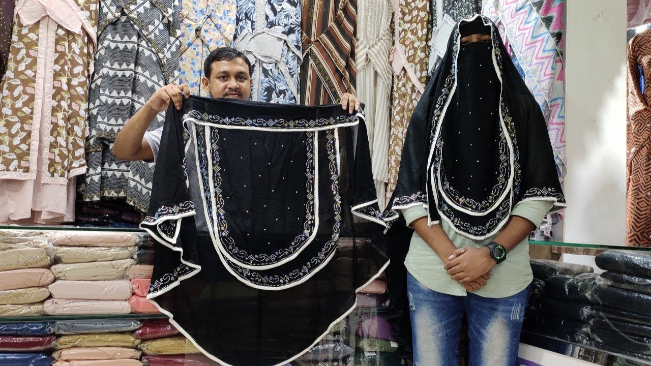 Exclusive 3 part niqab collection//New Dubai Burkha Bazar