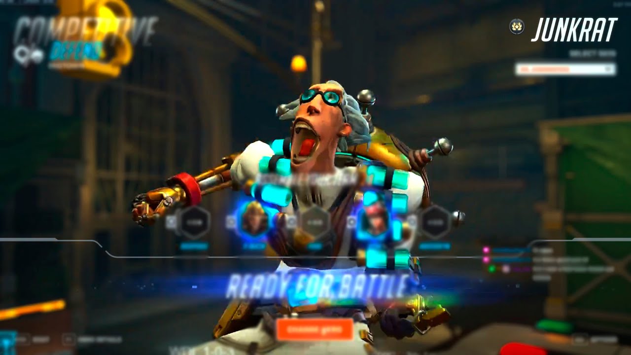AQUAMARINE SHOWS HIS JUNKRAT SKILL - OVERWATCH 2 TOP 500 SEASON 10