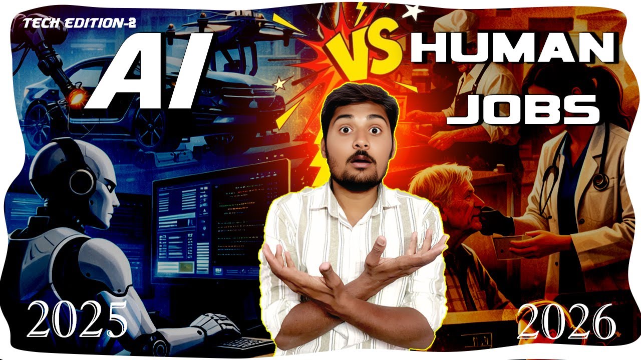 AI VS Human Jobs | TECH EDITION -2 | 2025 Mobile Layoff | 2026 Job Details #telugucreative