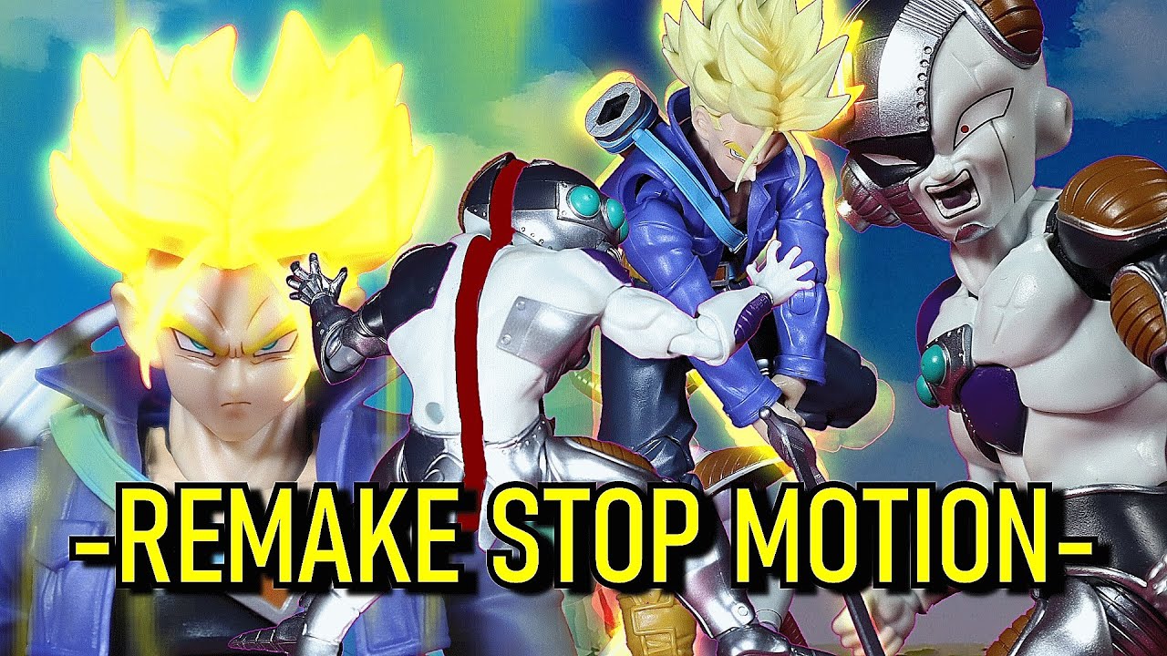 Trunks corta a Mecha Freezer en 2 😱 | STOP MOTION REMAKE | Dragon Ball Z SH Figuarts