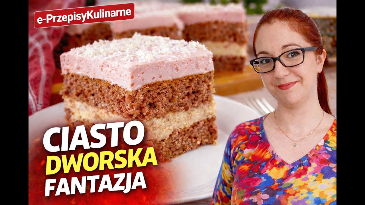 Ciasto Dworska Fantazja &ndash; elegancki deser z kremem i lekką pianką