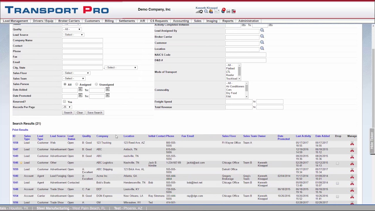 Sales CRM
