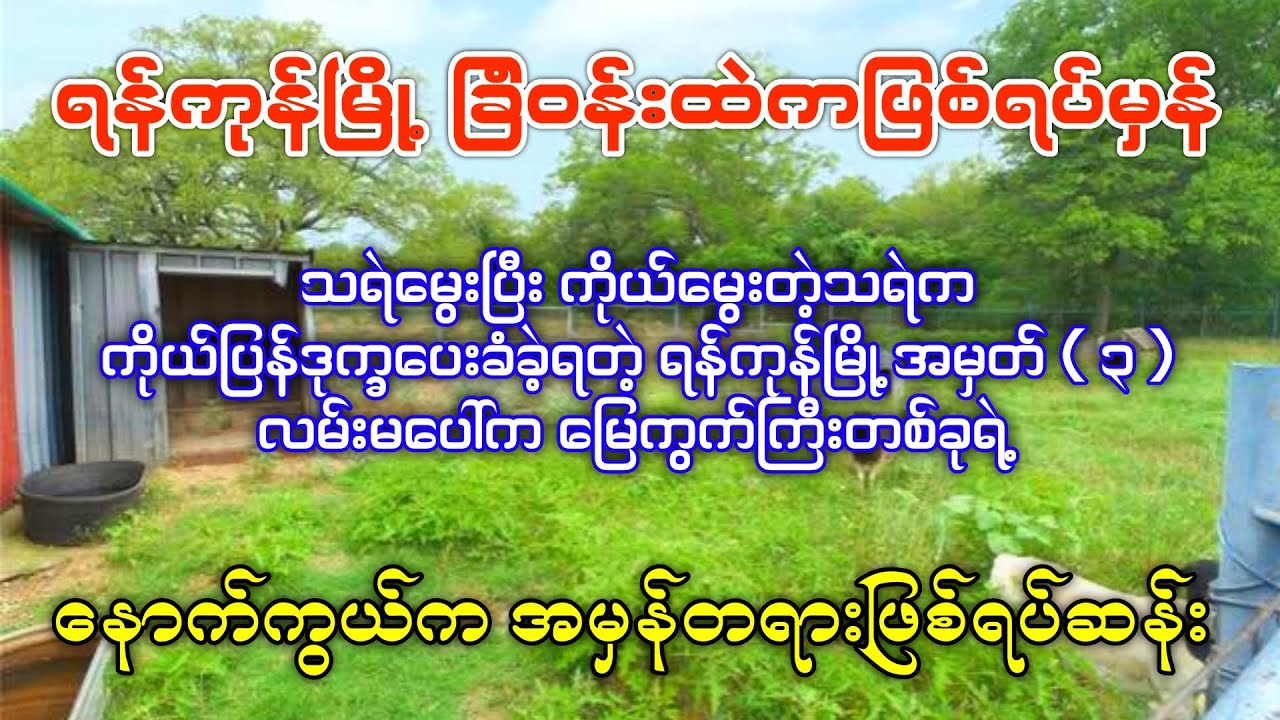 သရဲမွေးပြီး ကိုယ်မွေးတဲ့သရဲက ကိုယ်ပြန်ဒုက္ခပေးခံခဲ့ရတဲ့ ရန်ကုန်မြို့အမှတ်(၃)လမ်းမပေါ်က ဖြစ်ရပ်ဆန်း