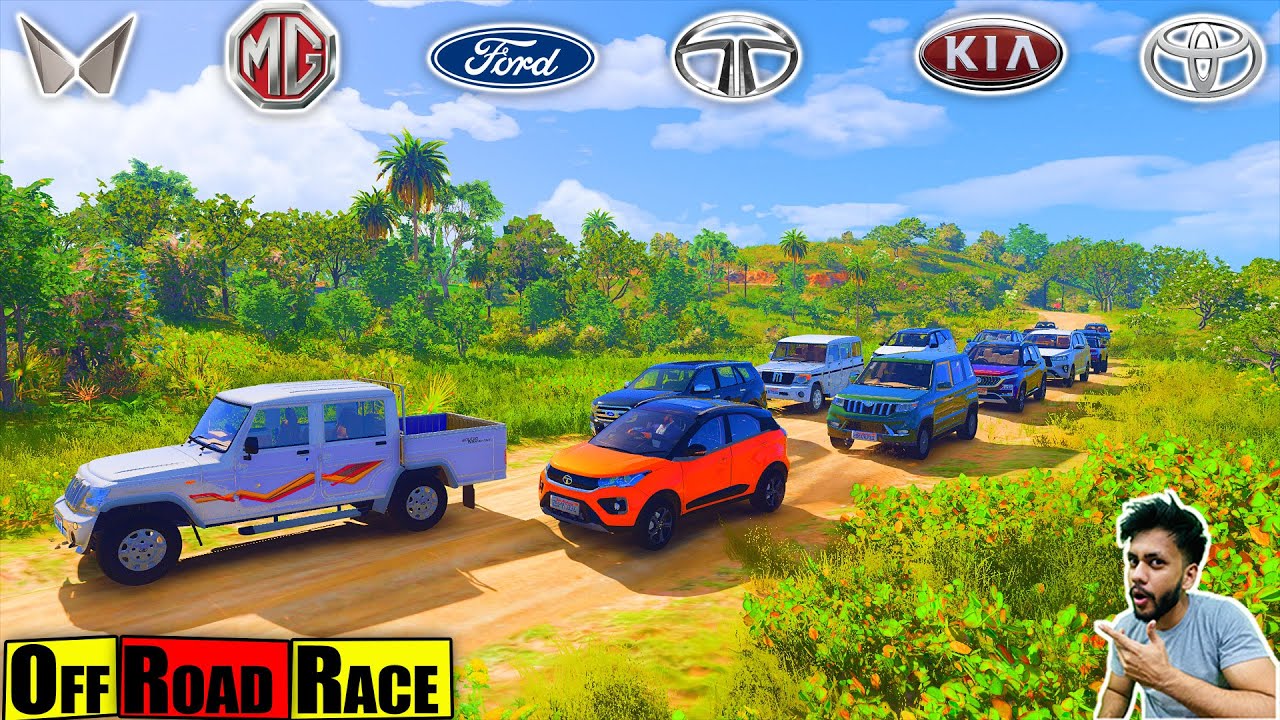 GTA 5 Indian Suv and Sadan Cars Off-Road Drag Race GTA 5