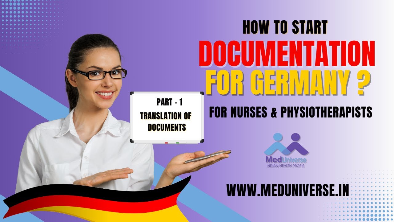 German State-Authorized Translation Process | Step-by-Step guide for Healthcare Jobs