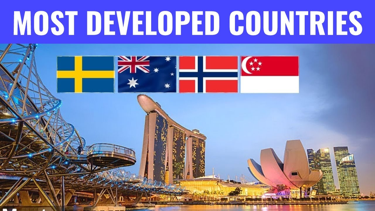 The Most Developed Countries In The World Today