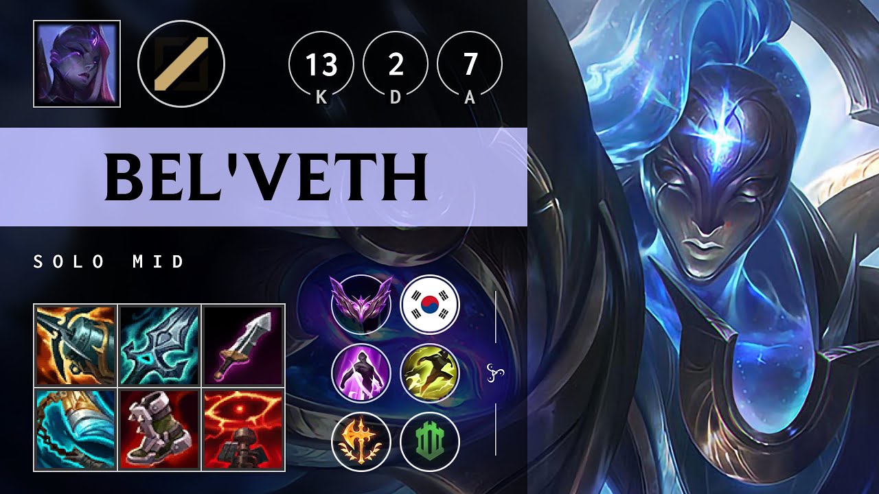Bel'Veth Mid vs Sylas - KR Master Patch 25.04