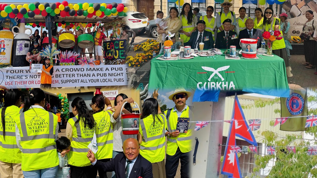 Nuneaton carnival 🎪 & We The Gurkhas Welfare trust group | fun | enjoy 