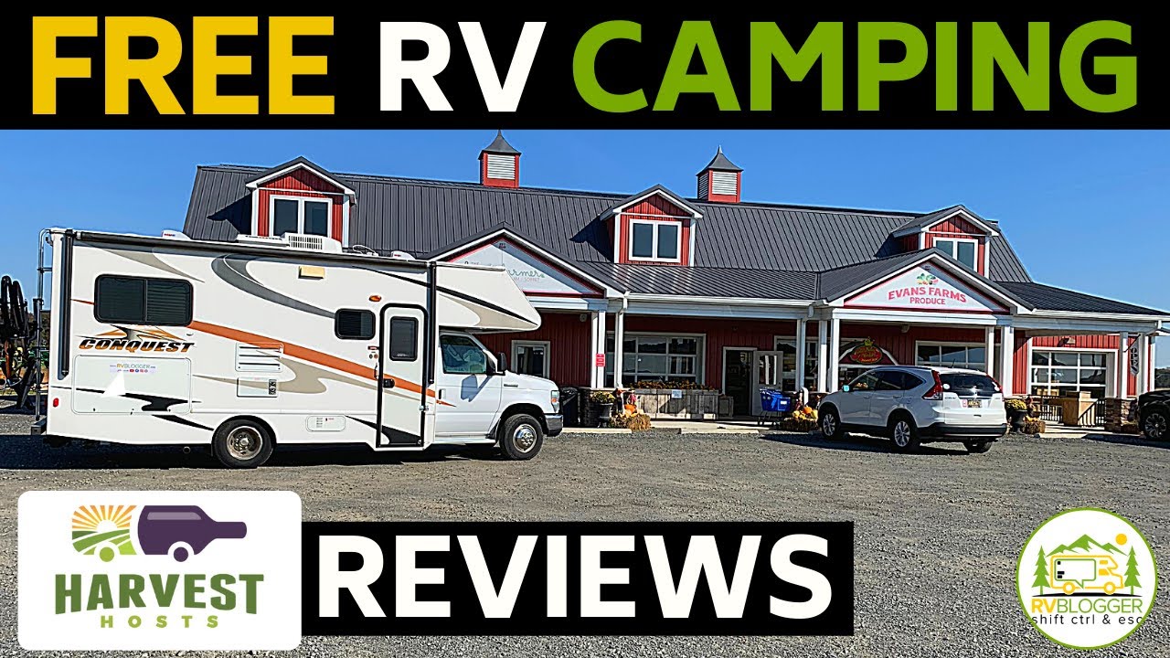 Free RV Camping with Harvest Hosts - 4 Locations Reviewed