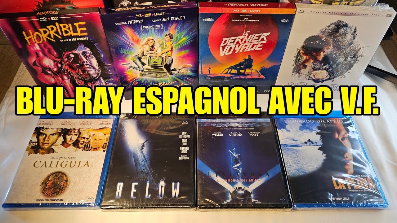 ACHAT FILMS SPÉCIAL BLU-RAY QUE DU NEUF + iMPORT DVD STOR SPAIN !!!
