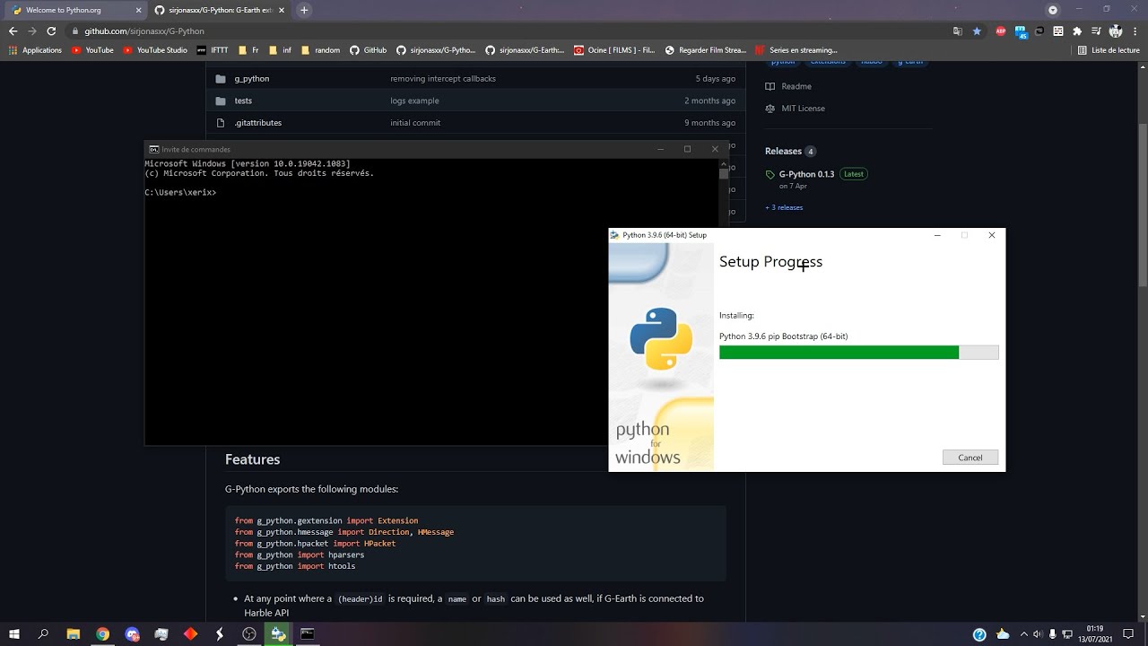 G-Earth - Install Python & G-Python