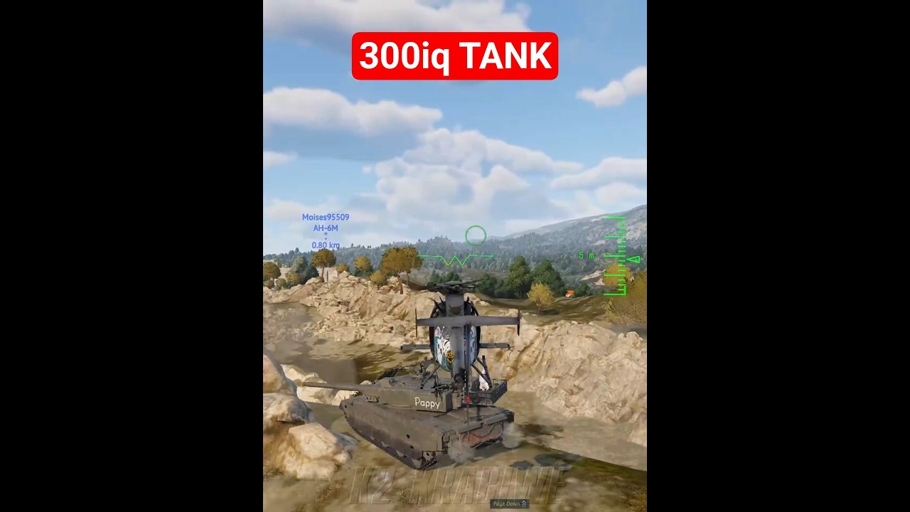 УМНЕЙШИЙ ЗЕНИТЧИК #warthundermoments #warthunder #вартандер  #warthundertanks