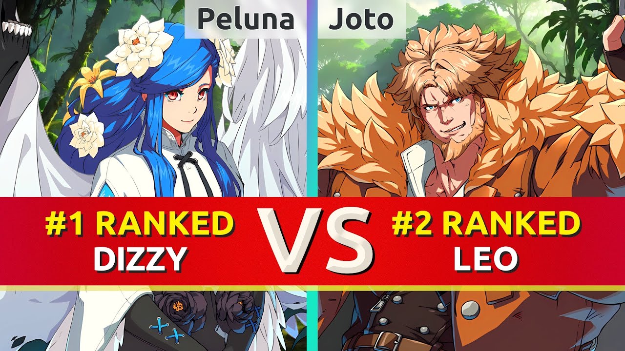 GGST ▰ Peluna (#1 Ranked Dizzy) vs Joto (#2 Ranked Leo). High Level Gameplay