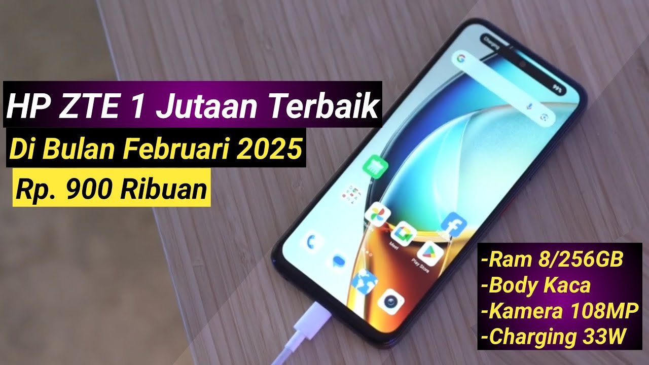 Rp. 900 Ribu!! 6HP ZTE NUBIA 1 JUTAAN TERBAIK Di Awal 2025! Edisi Februari