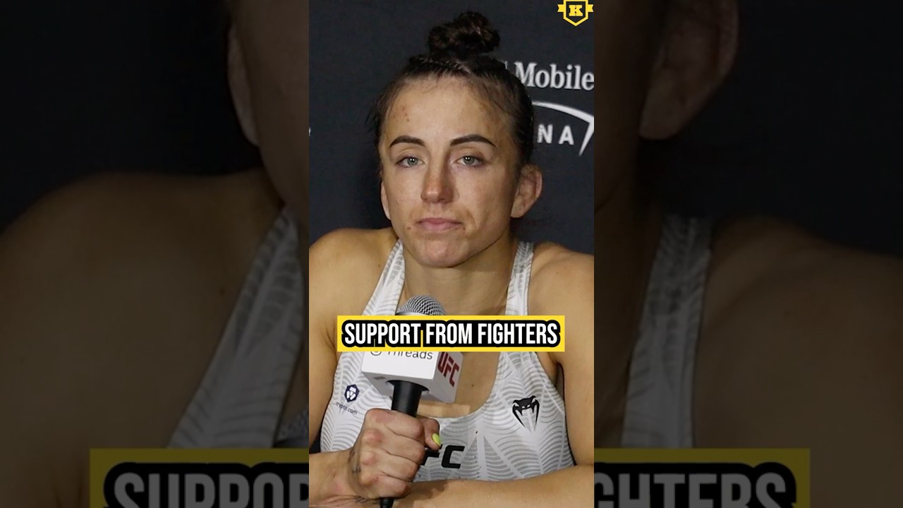 Maycee Barber on WHICH FIGHTERS helped her during health issues