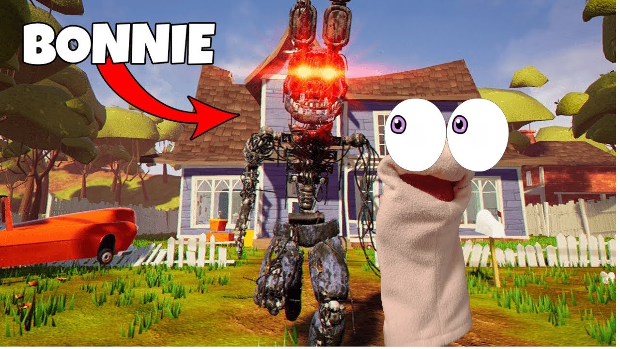 bonibonun huzur evine girme | hello neighbor bonnie modu [Canlı Yayın]