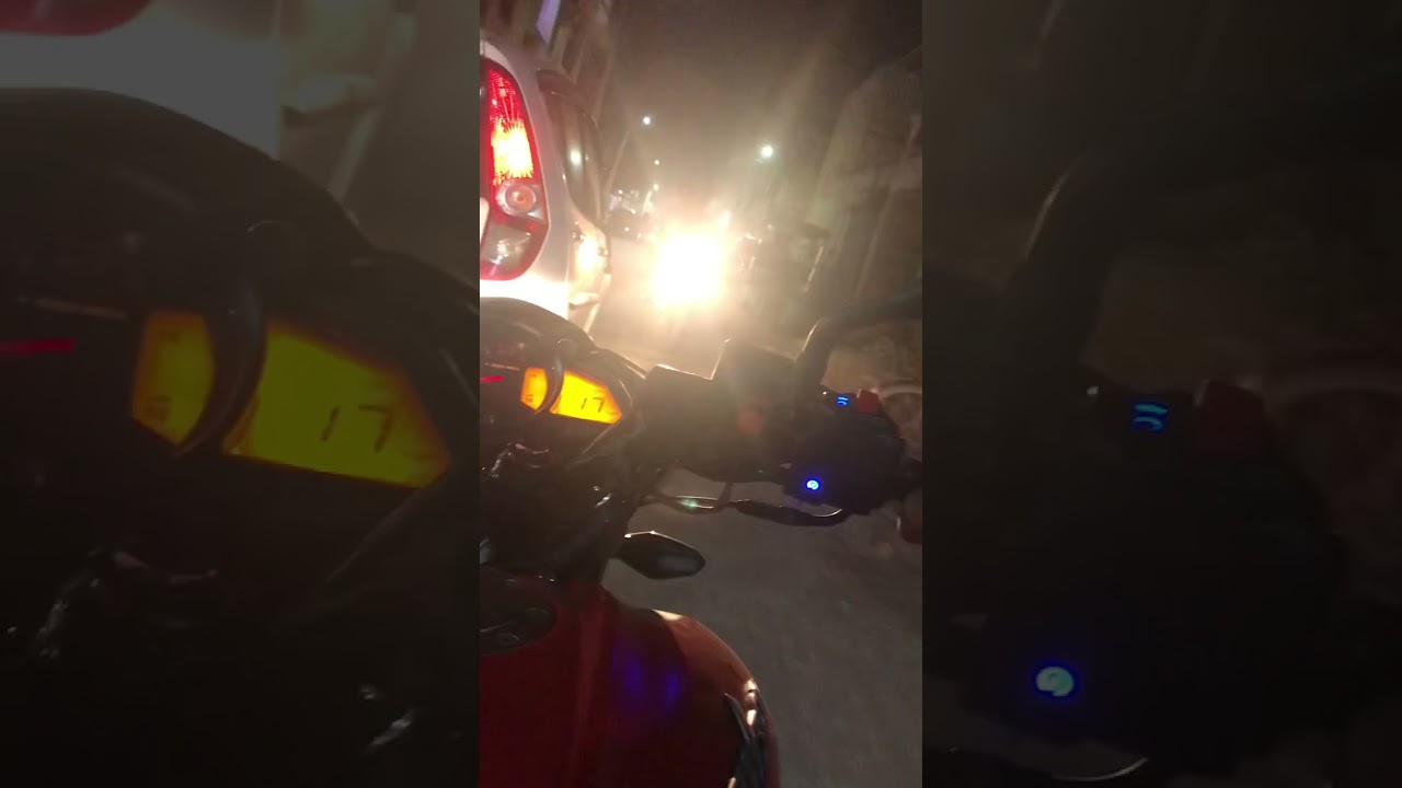 NS 125 Night ridding ￼￼￼￼#Quickshifter125 #nse#shorts #viralshorts #rider ##viralvideo #ns125