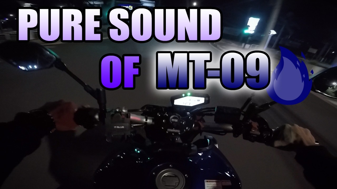 RIDE TO HOME - MT 09 PURE SOUND - YOSHIMURA EXHAUST - FULL HD 60 FPS