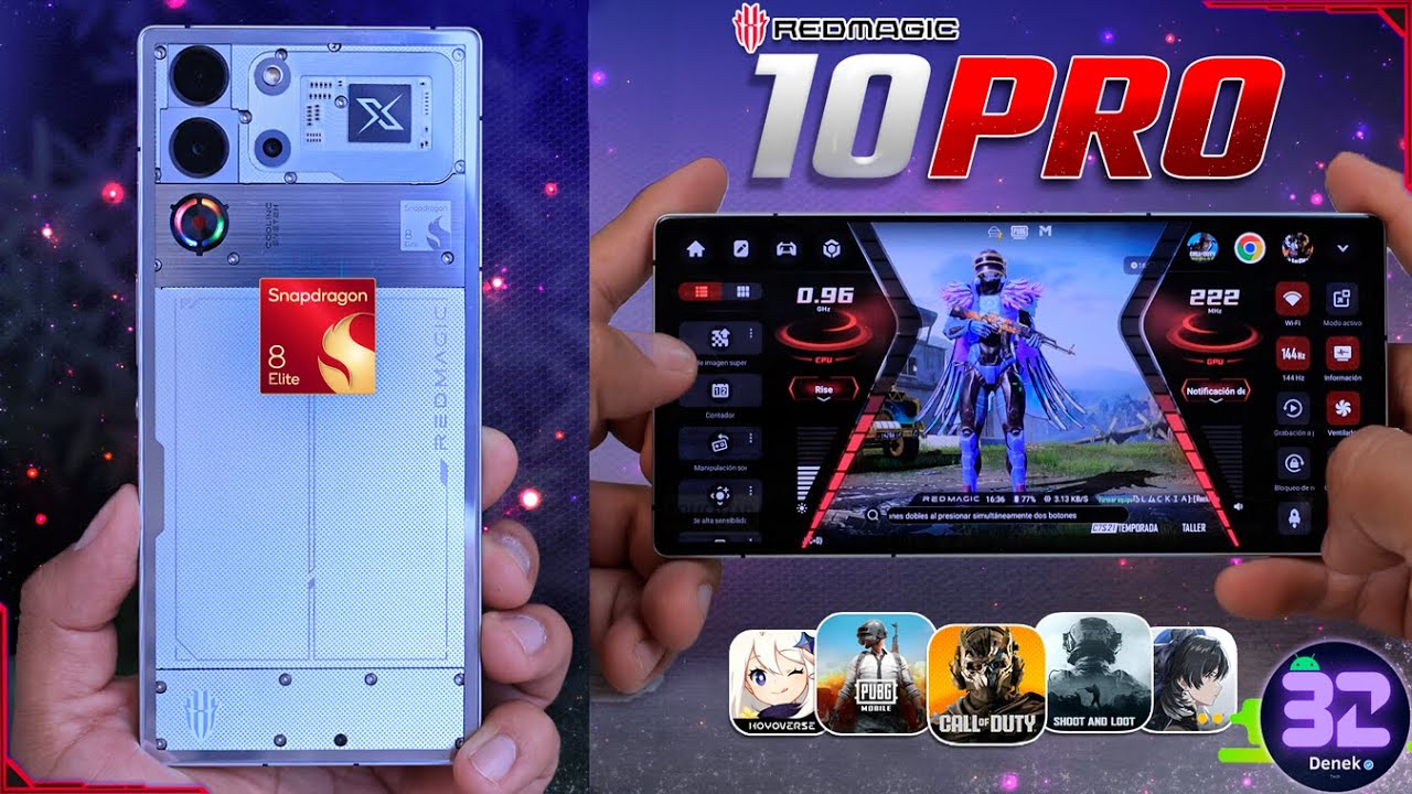 Probamos la POTENCIA del REDMAGIC 10 Pro | Gaming Test
