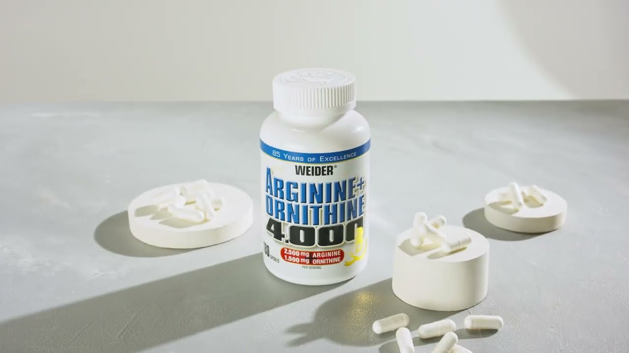 WEIDER Arginine + Ornithine 4000 Capsules