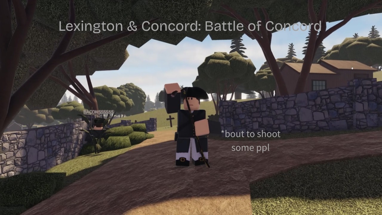roblox but lexington & concord battle of concord