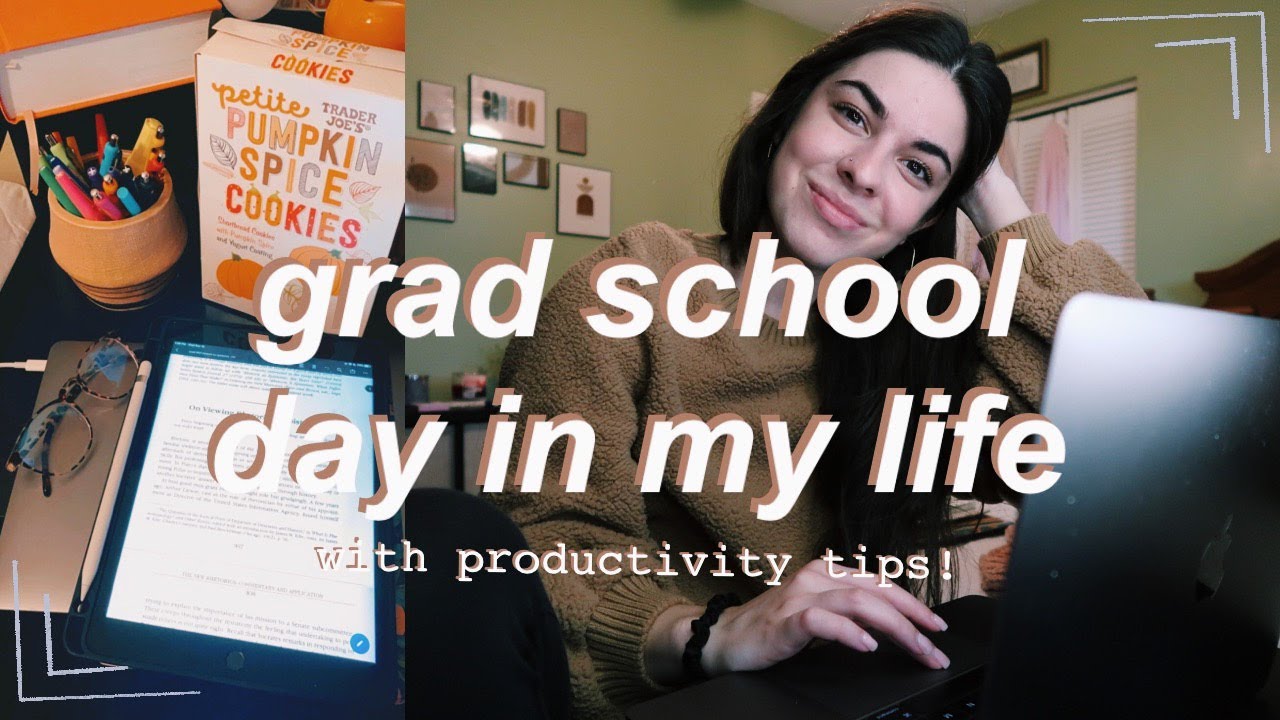 VLOG: productive day in the life of an english phd student/writing center tutor/college teacher