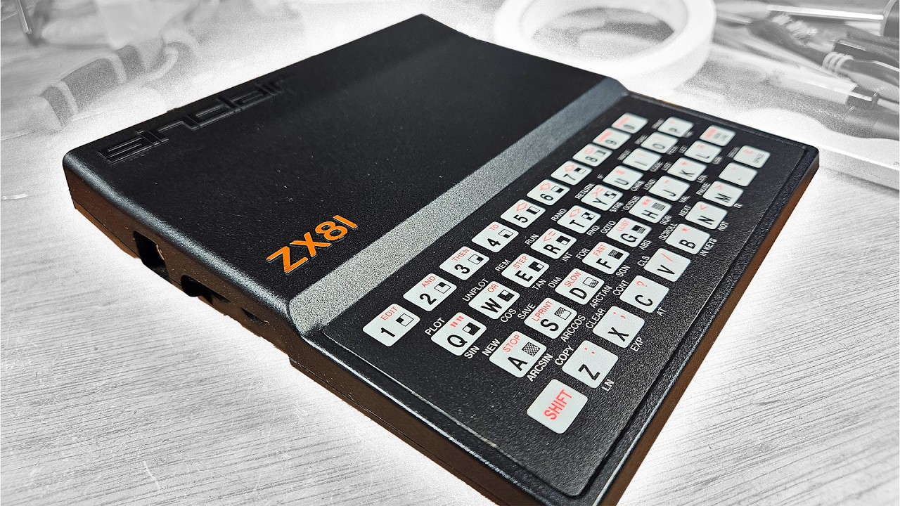 Repairing and Restoring a 43 Year Old Computer - Sinclair ZX81