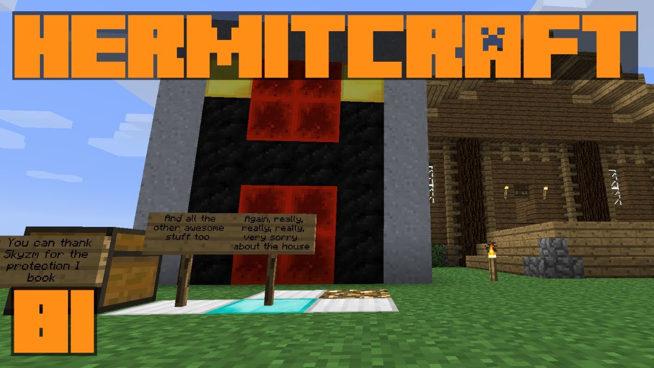 Hypno HermitCraft E81: Pranksters Make Amends