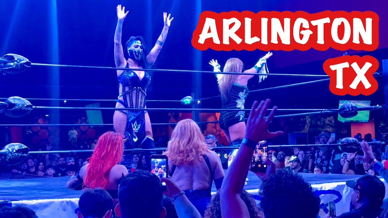 Lady Shani y Faby Apache Vs Lady Flammer y Chik Tormenta. Arlington Tx, 3/7/26